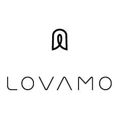 鮭魚設計合作客戶 LOVAMO 柔墨美睫品牌 Logo