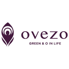 鮭魚設計合作客戶 OVEZO 瑜珈生活品牌 Logo