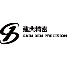 鮭魚設計合作客戶建典精密 GAIN DEN PRECISION 品牌 Logo