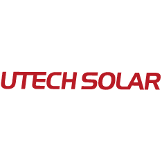鮭魚設計合作客戶 UTECH SOLAR 品牌 Logo